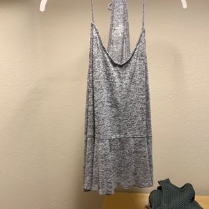 Peplum tank top